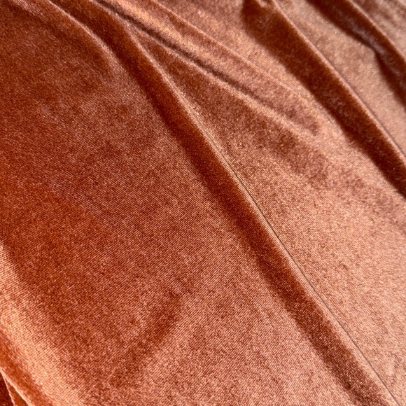 NWT Baltic Born Meghan Velvet Wrap Maxi Dress Spice Rust Brown Size XXXL or 3X - Picture 6 of 11